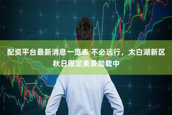 配资平台最新消息一览表 不必远行，太白湖新区秋日限定美景加载中