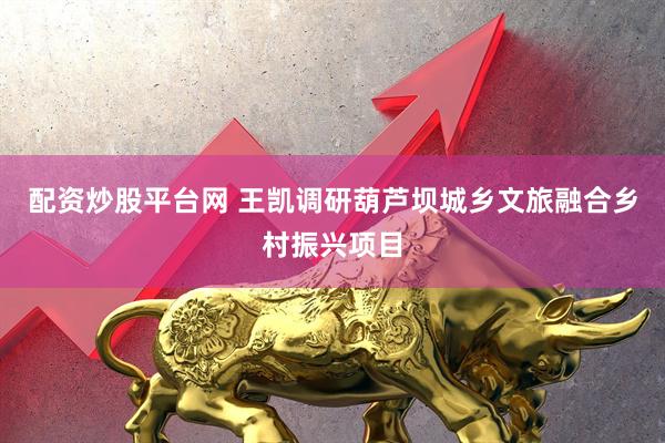 配资炒股平台网 王凯调研葫芦坝城乡文旅融合乡村振兴项目
